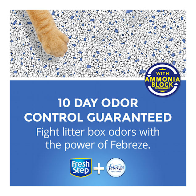 Fresh Step Multi-Cat Extra Strength Scented Clumping Cat Litter with Febreze Freshness
