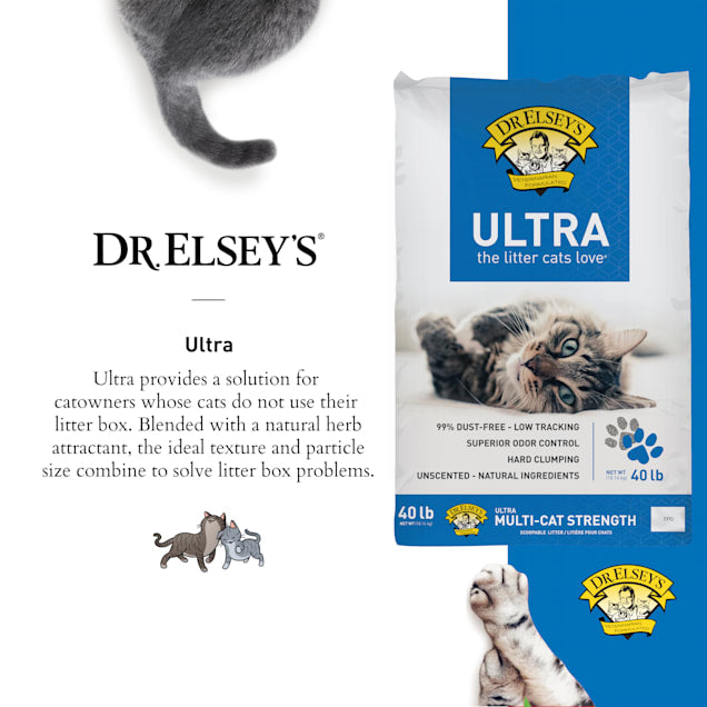 Dr. Elsey's Ultra Clumping Clay Multi-Cat Litter