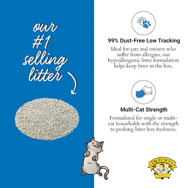 Dr. Elsey's Ultra Clumping Clay Multi-Cat Litter