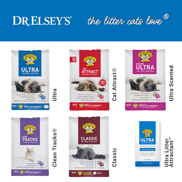 Dr. Elsey's Ultra Clumping Clay Multi-Cat Litter