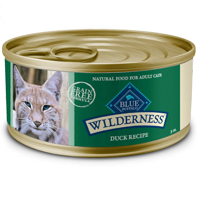 Blue Buffalo Wilderness Duck High-Protein Adult Cat Wet Food