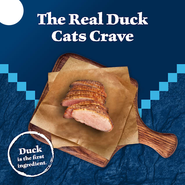 Blue Buffalo Wilderness Duck High-Protein Adult Cat Wet Food
