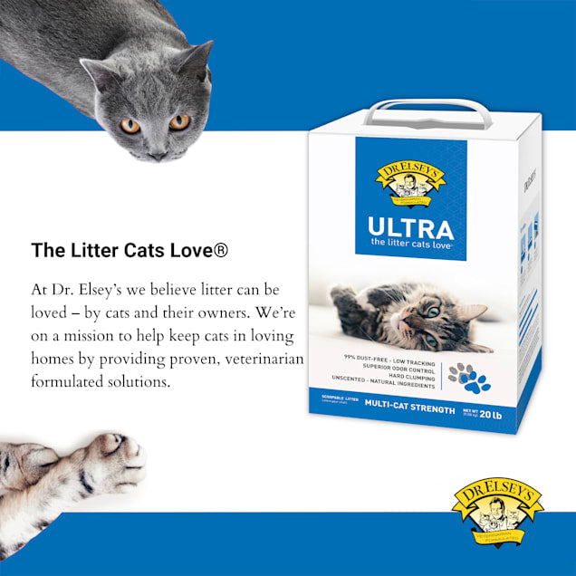 Dr. Elsey's Ultra Clumping Clay Multi-Cat Litter
