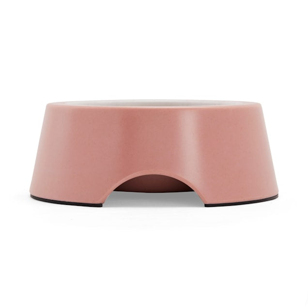 EveryYay Dining In Mauve & Bamboo Dog Bowl