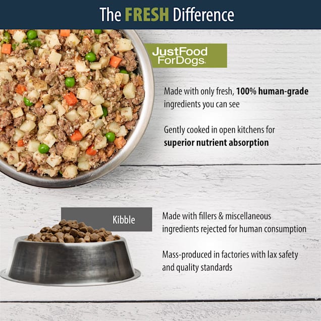 JustFoodForDogs Daily Diets Venison & Squash Frozen Dog Food