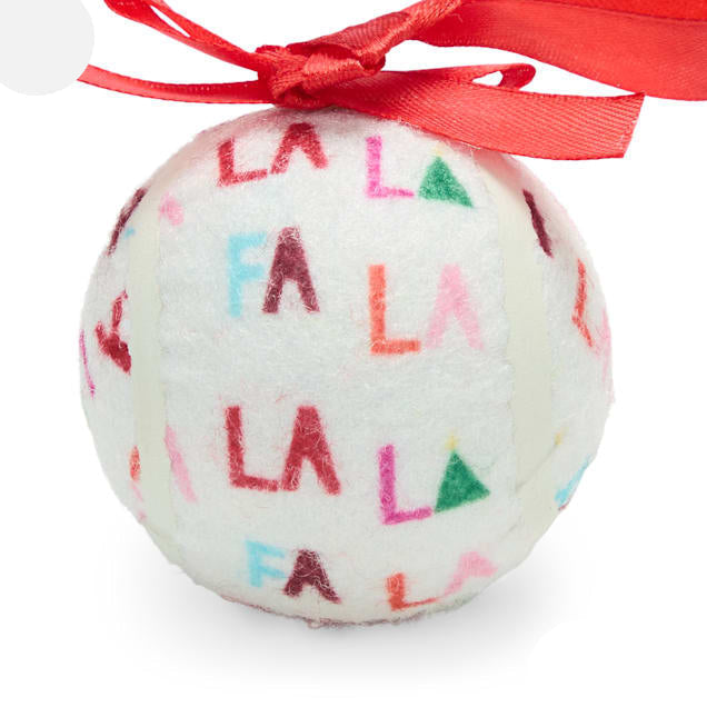 Merry Makings Falala Tennis Ball Dog Toy, Small