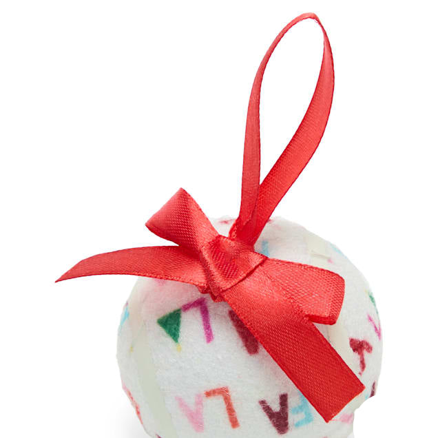 Merry Makings Falala Tennis Ball Dog Toy, Small