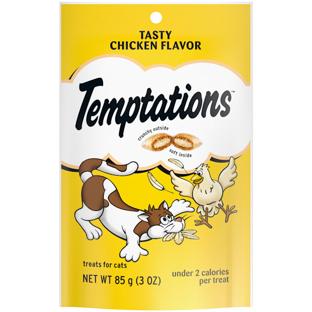 Temptations Classics Tasty Chicken Flavor Crunchy and Soft Cat Treats