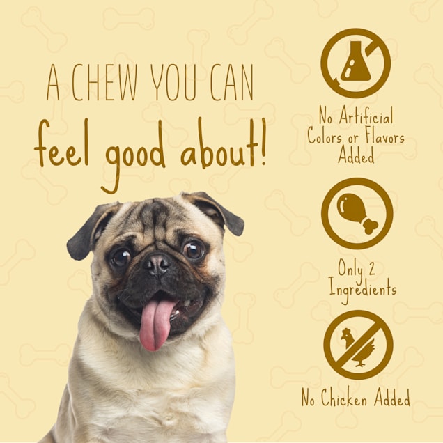Better Belly Originals, Real Beef Sirloin Flavor, Small Rolls, Dog Chews, Count of 20, 10.5 OZ