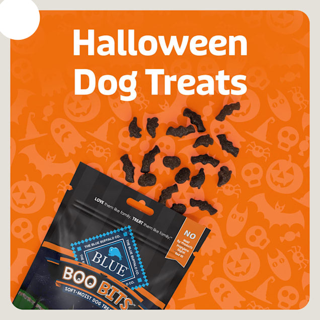 Blue Buffalo Boo Bits Tasty Chicken Recipe Soft & Chewy Halloween Dog Treats, 4.5 oz.