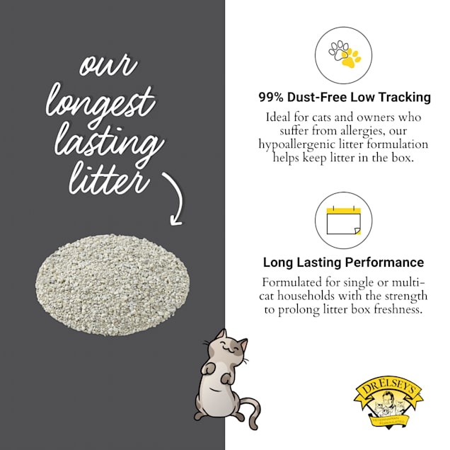 Dr. Elsey's Precious Cat Unscented Ultra+ Cat Litter